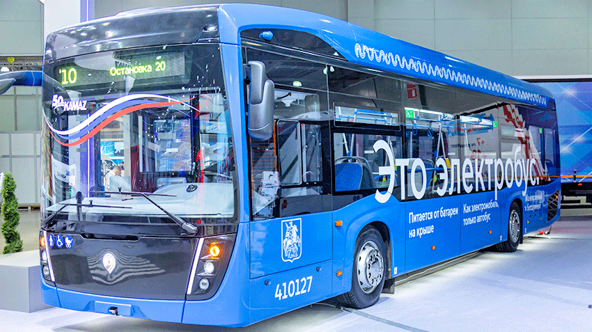  «КАМАЗ» поставил Москве первую сотню электробусов в рамках контракта с «Мосгортрансом» на 2020 год