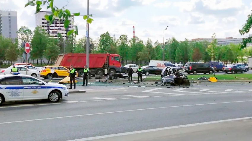 Самой аварийной улицей в Москве стало Варшавское шоссе