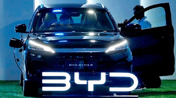 BYD планирует продать 3,6 млн электромобилей