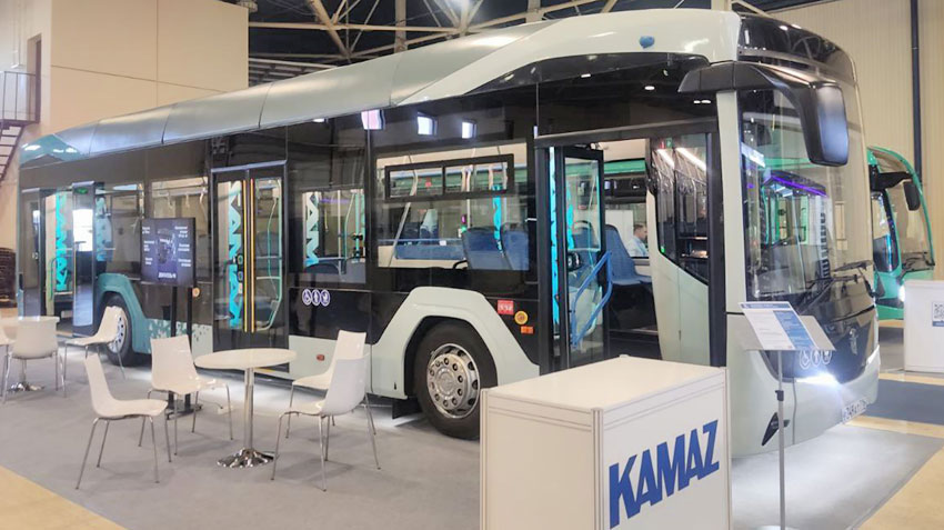 КАМАЗ представил на «Электротранс'25» электробус нового поколения А5