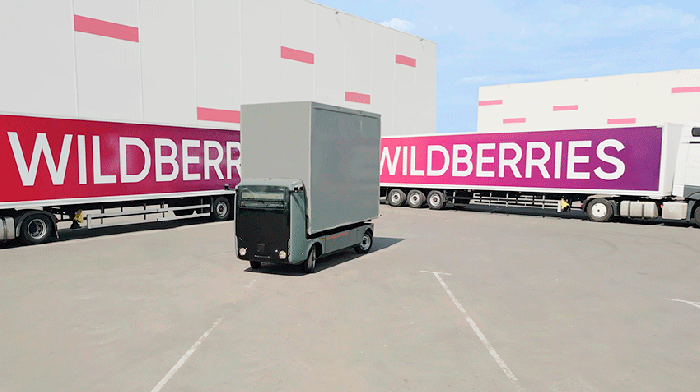 В Подмосковье Wildberries начал тестировать беспилотные грузовики Evocargo