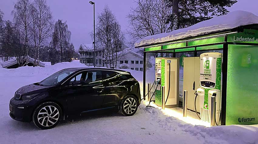 Норвежцы дают 10 советов как эксплуатировать электромобиль зимой