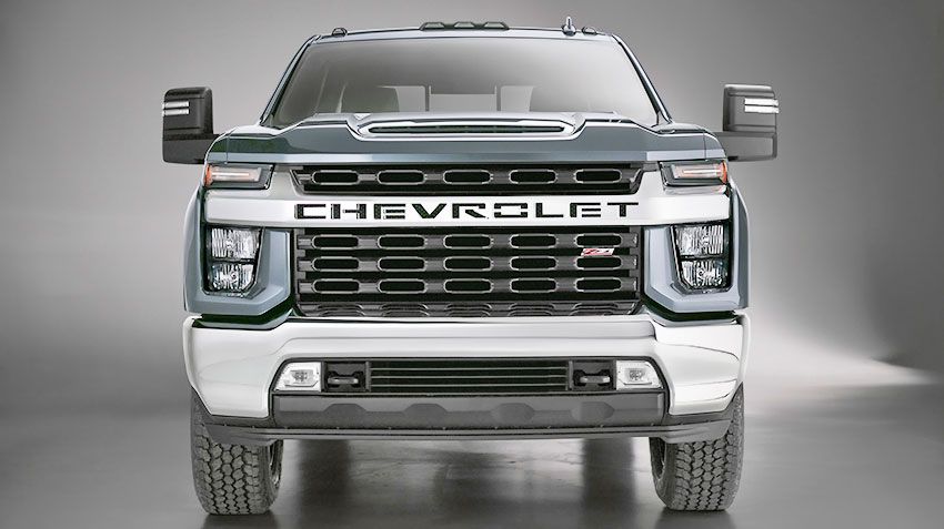 Chevrolet дал новым полноразмерным пикапам Silverado HD по лицу