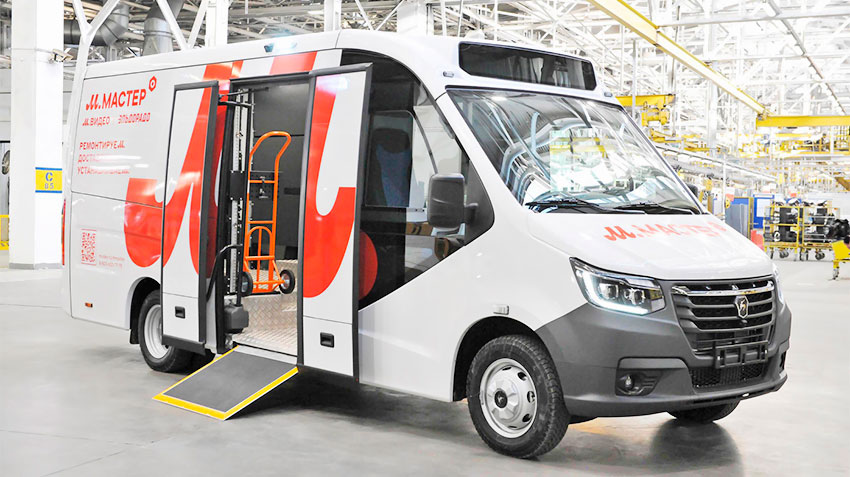 «Газель Логистик» – новый российский фургон-мультистоп