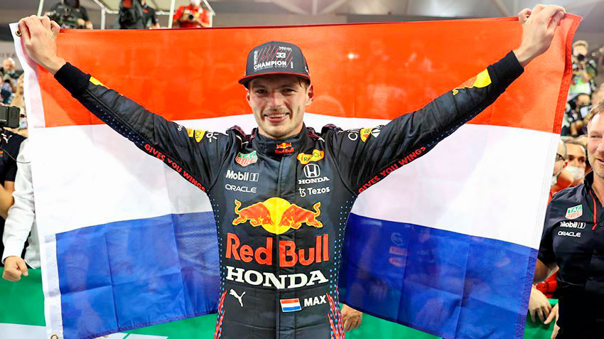 Макс Ферстаппен стал победителем Гран При Абу-Даби и 34-м чемпионом Формулы-1