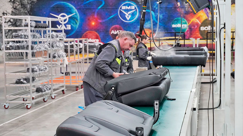 Группа СОЛЛЕРС развернула выпуск сидений для пикапов марки Sollers на УАЗе