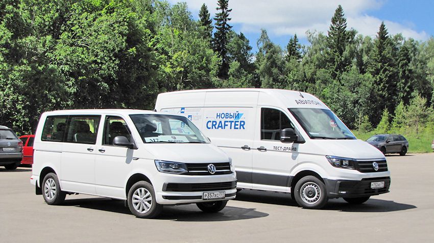 Новый VW Crafter рвется в бой за русский рынок