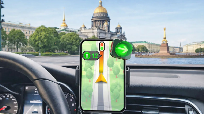 Яндекс.Карты и Навигатор стали показывать сигналы светофоров в Санкт-Петербурге