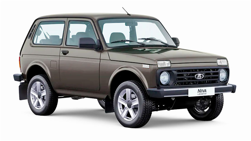 ВАЗ поменял на LADA Niva Legend цвет и свет