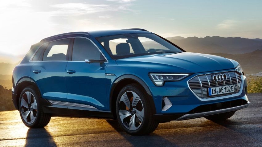 Audi e-tron готовится дать бой Tesla Model X
