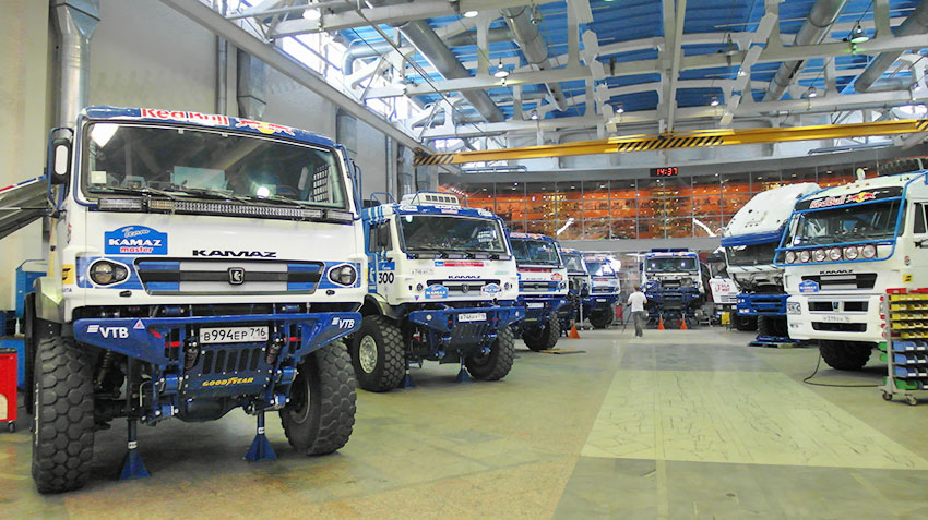 Завод «КАМАЗ-мастер» готовит новый гоночный грузовик