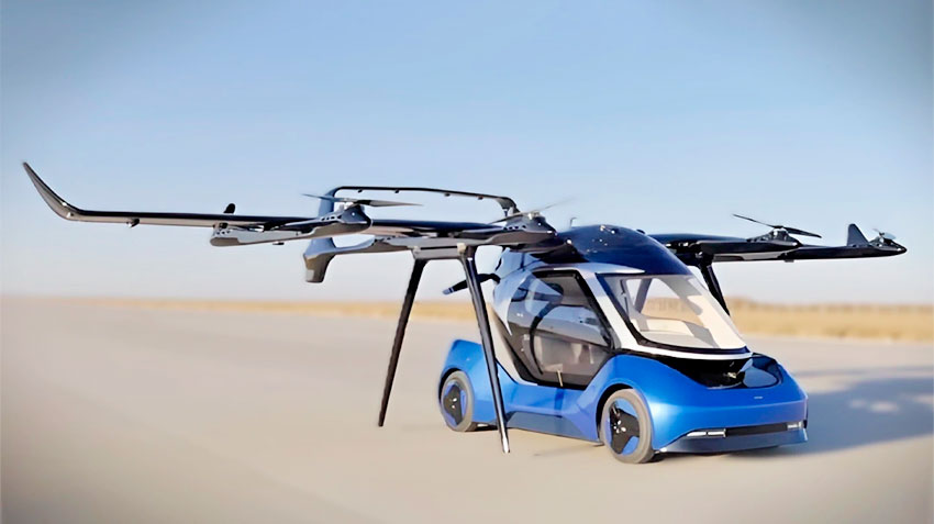 В Китае успешно прошли первые летные испытания eVTOL модульного типа