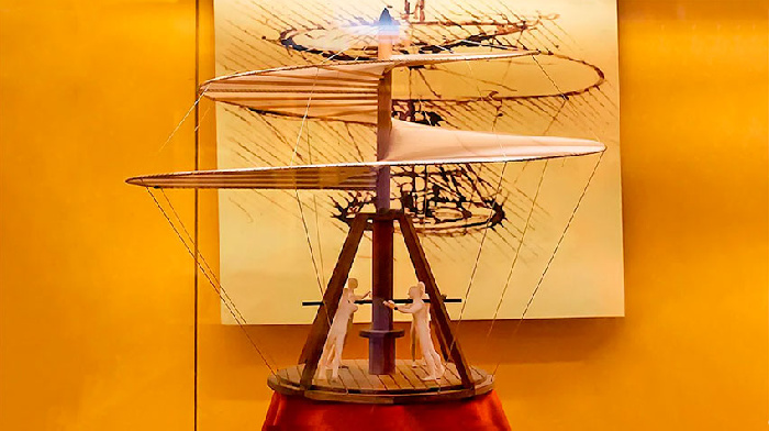 «Воздушный винт Леонардо да Винчи» утер нос роторам современных дронов