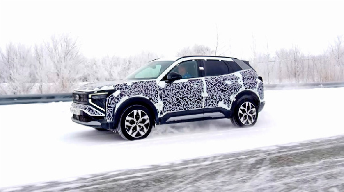 ВАЗ испытал кроссовер LADA Azimut морозами, солью и дождем