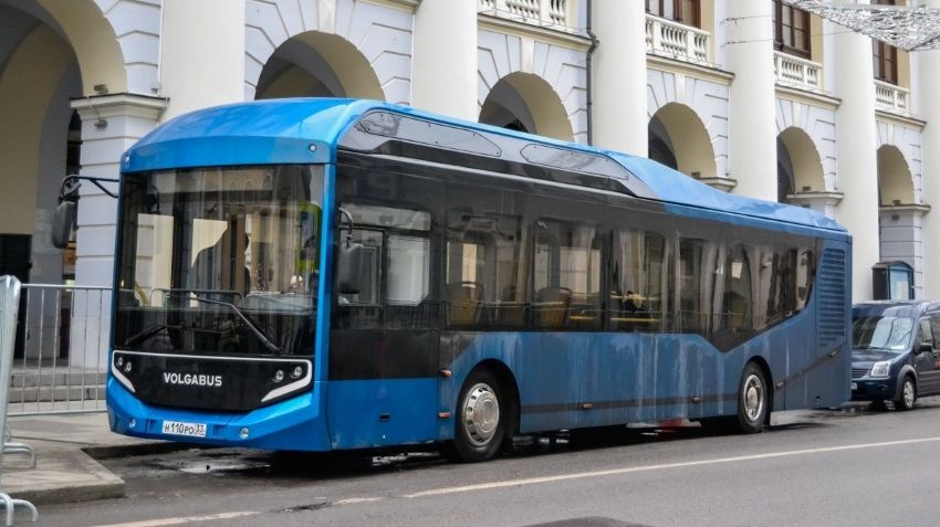 В Москве представили электробусы Volgabus