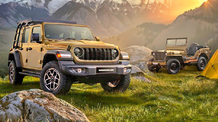 Ностальгическое исполнение Jeep Wrangler предложили и для Индии