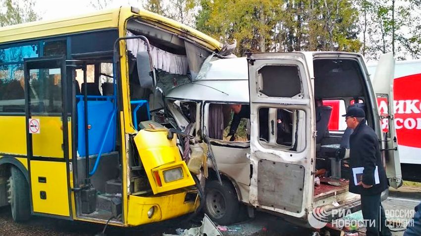Большая автобусная катастрофа в Твери