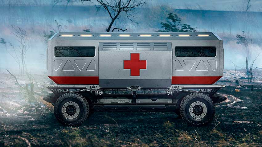 Водородный грузовик SURUS от GM представил будущее военной техники
