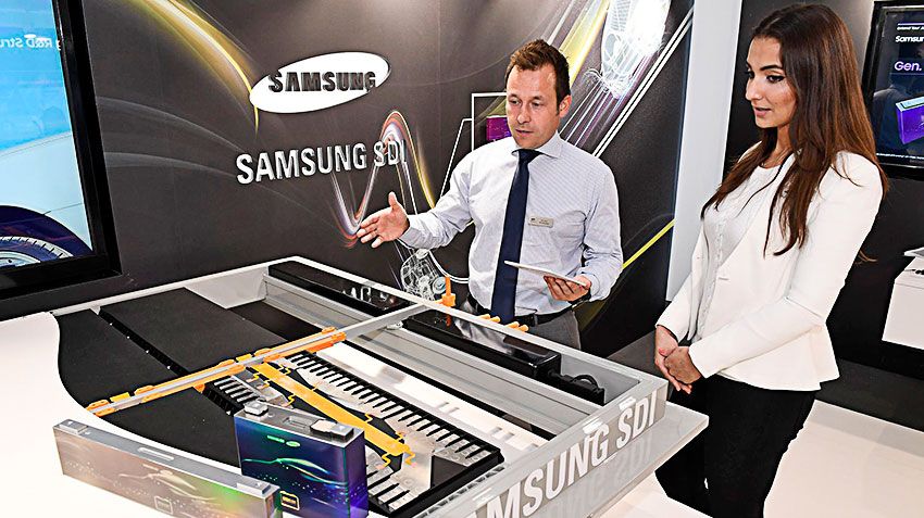 Samsung SDI продемонстрировала батарею с запасом хода 700 км