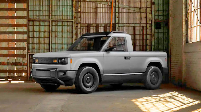 Модульный электропикап Blank Slate 2027 модельного года от Slate Auto будет стоить менее $20 000
