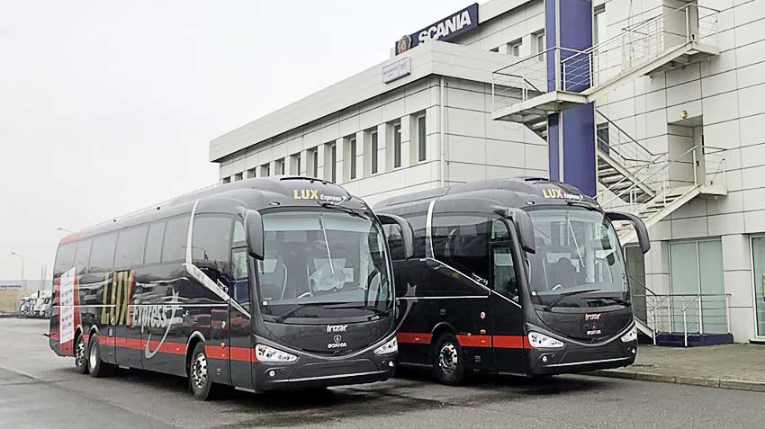 Lux Express Group пополнил парк топ-лайнерами Scania Irizar i6
