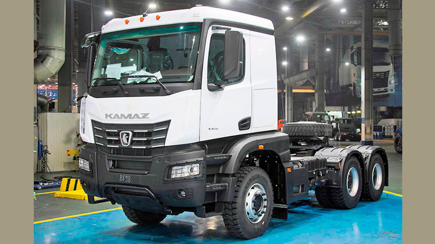 Седельный тягач КАМАЗ-65956 поколения K5 сошел с главного конвейера Камского автозавода