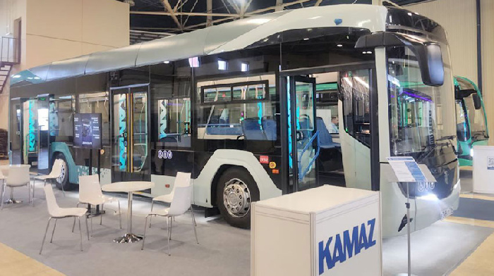 КАМАЗ представил на «Электротранс'25» электробус нового поколения А5