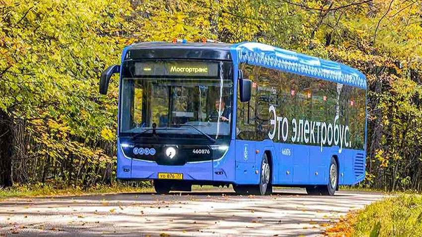 На 790 московских электробусах уже установлены отечественные аккумуляторные батареи