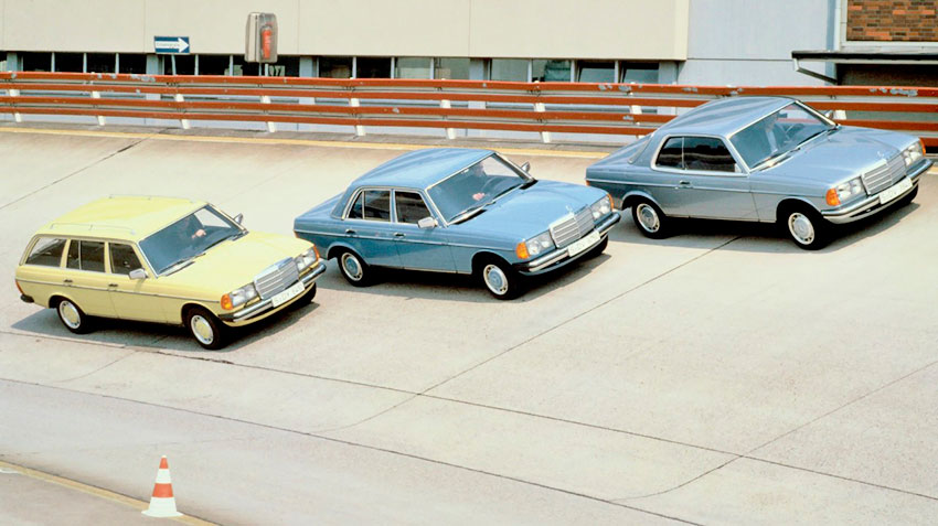 Одному из самых легендарных «Мерседесов» – серии W123, исполнилось полвека