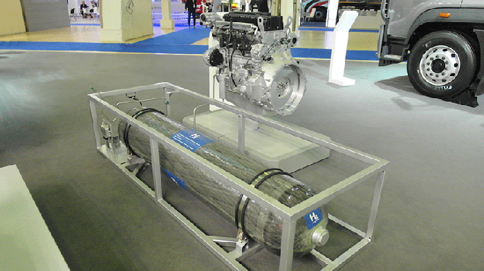 Группа ГАЗ представила водородный двигатель ЯМЗ-535 Н2