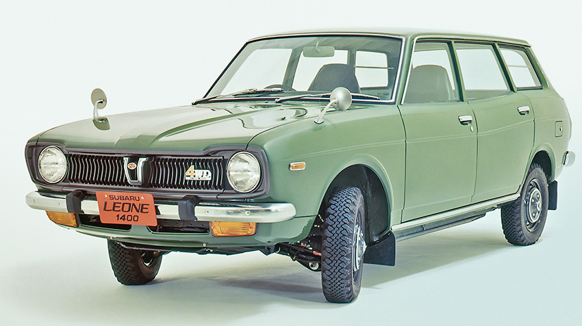 Полноприводным легковушкам Subaru исполнилось 50 лет