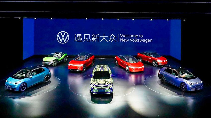 Китай получит от «Фольксвагена» три модели электромобилей