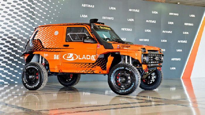 Команда LADA Sport показала гоночный внедорожник LADA NIVA Sport Turbo для «Шелкового пути»