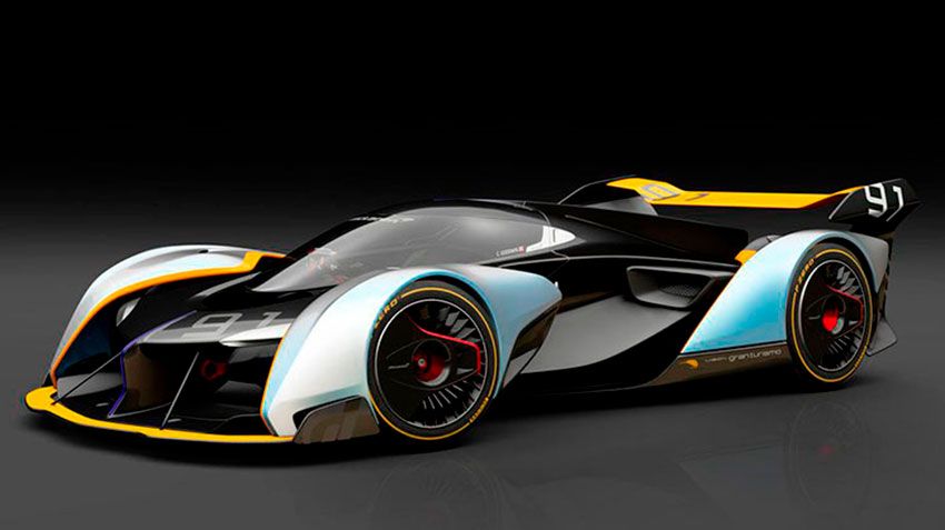 Дизайнеры McLaren представили концепт для Gran Turismo 7