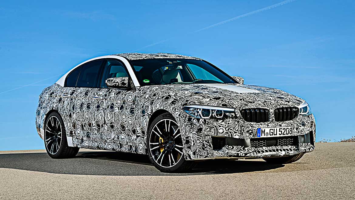 BMW M5 – подробности в камуфляже