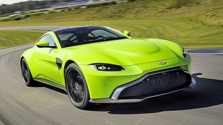Новому Aston Martin Vantage досталось сердце AMG