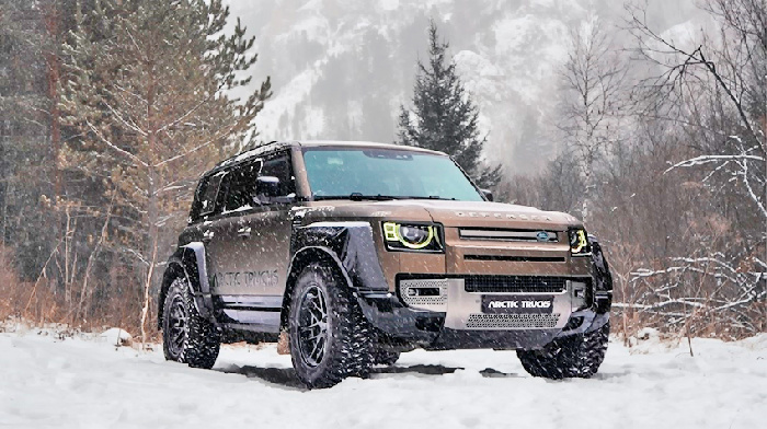 Российский филиал Arctic Trucks создал северную версию Land Rover Defender