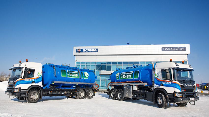 Scania вывела на российский рынок коммунальную технику на метане