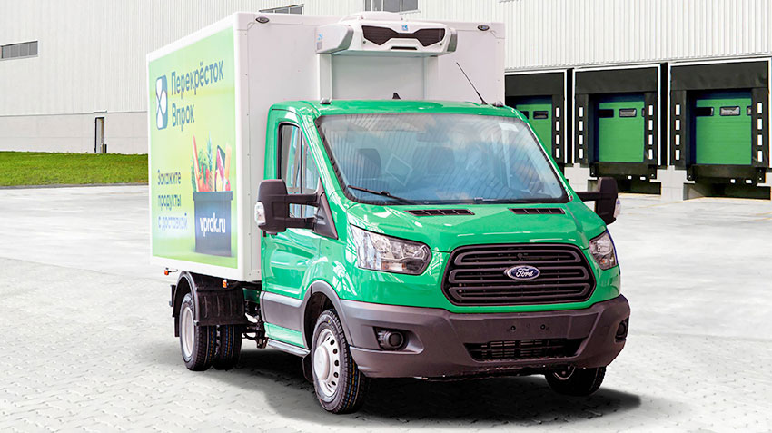 «Соллерс Форд» поставит для сети онлайн-магазинов «Перекресток. Впрок» свыше 200 кастомизированных фургонов «Форд Транзит»