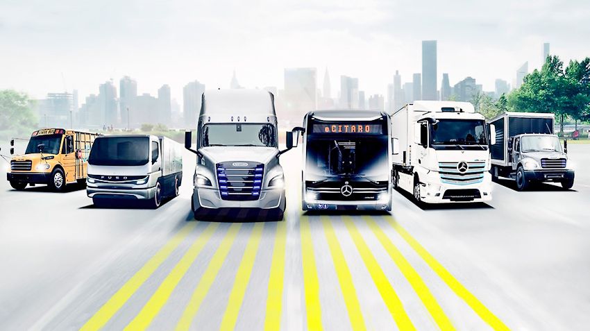 Даймлер обещает убрать дизель с тяжелых грузовиков к 2039 году