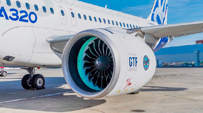 Для лайнера Airbus A320neo официально сертифицирован новый двигатель GTF Advantage, который полностью заменит нынешние авиамоторы к 2028 году
