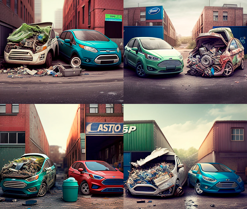 Tretiy_Rim_Ford_Fiesta_and_Ford_Fusion_at_Garbage.jpg