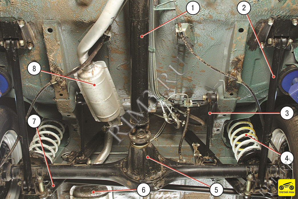 Ваз 2109 Вид Снизу