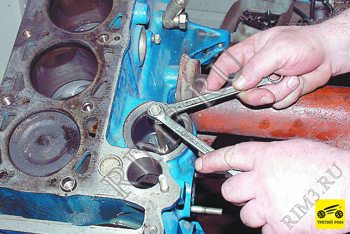 РАЗБОРКА ДВИГАТЕЛЯ, Шаг 16