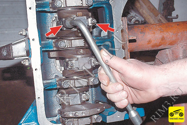 РАЗБОРКА ДВИГАТЕЛЯ, Шаг 19