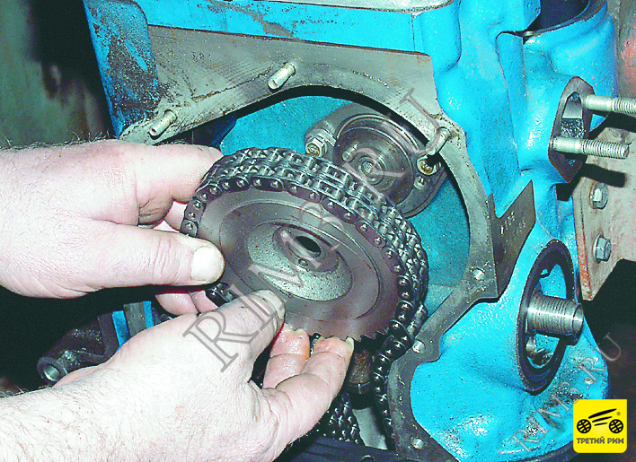 РАЗБОРКА ДВИГАТЕЛЯ, Шаг 9