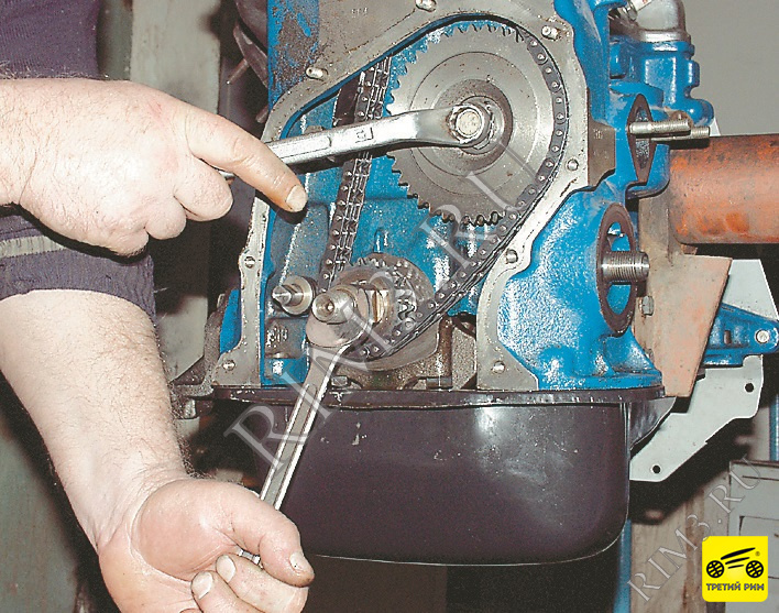 РАЗБОРКА ДВИГАТЕЛЯ, Шаг 8