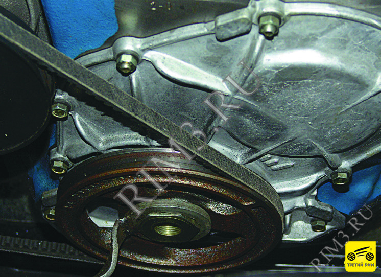 УСТАНОВКА ПОРШНЯ ЧЕТВЕРТОГО ЦИЛИНДРА В ПОЛОЖЕНИЕ ВМТ ТАКТА СЖАТИЯ, Шаг 2